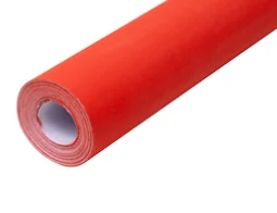 Flame Red Fadeless Display Paper 15m Roll
